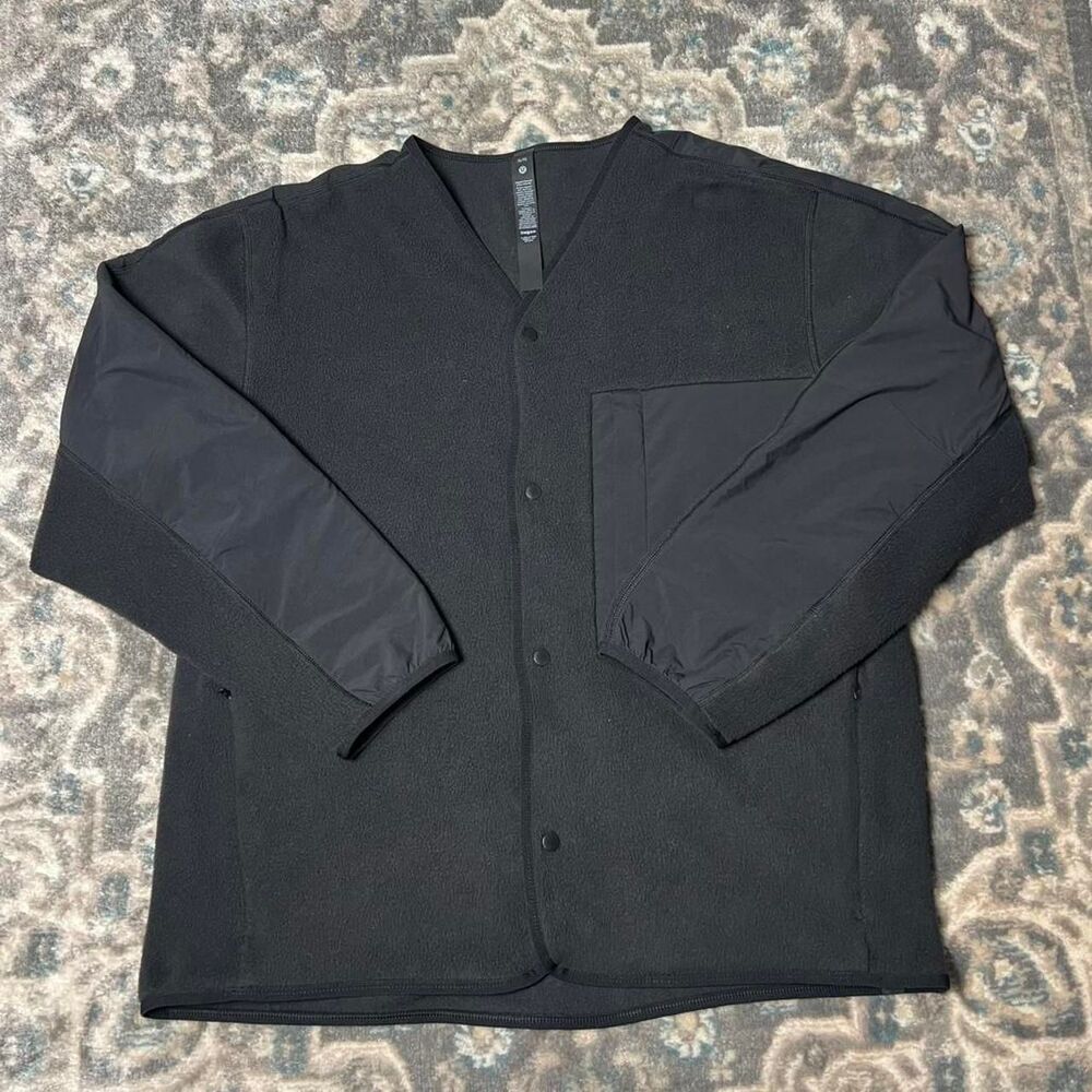 Lululemon Men's Black Cardigan